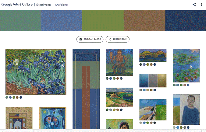art palette google